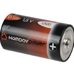 Discount Gifi Pile LR20 Homday 1,5V x3