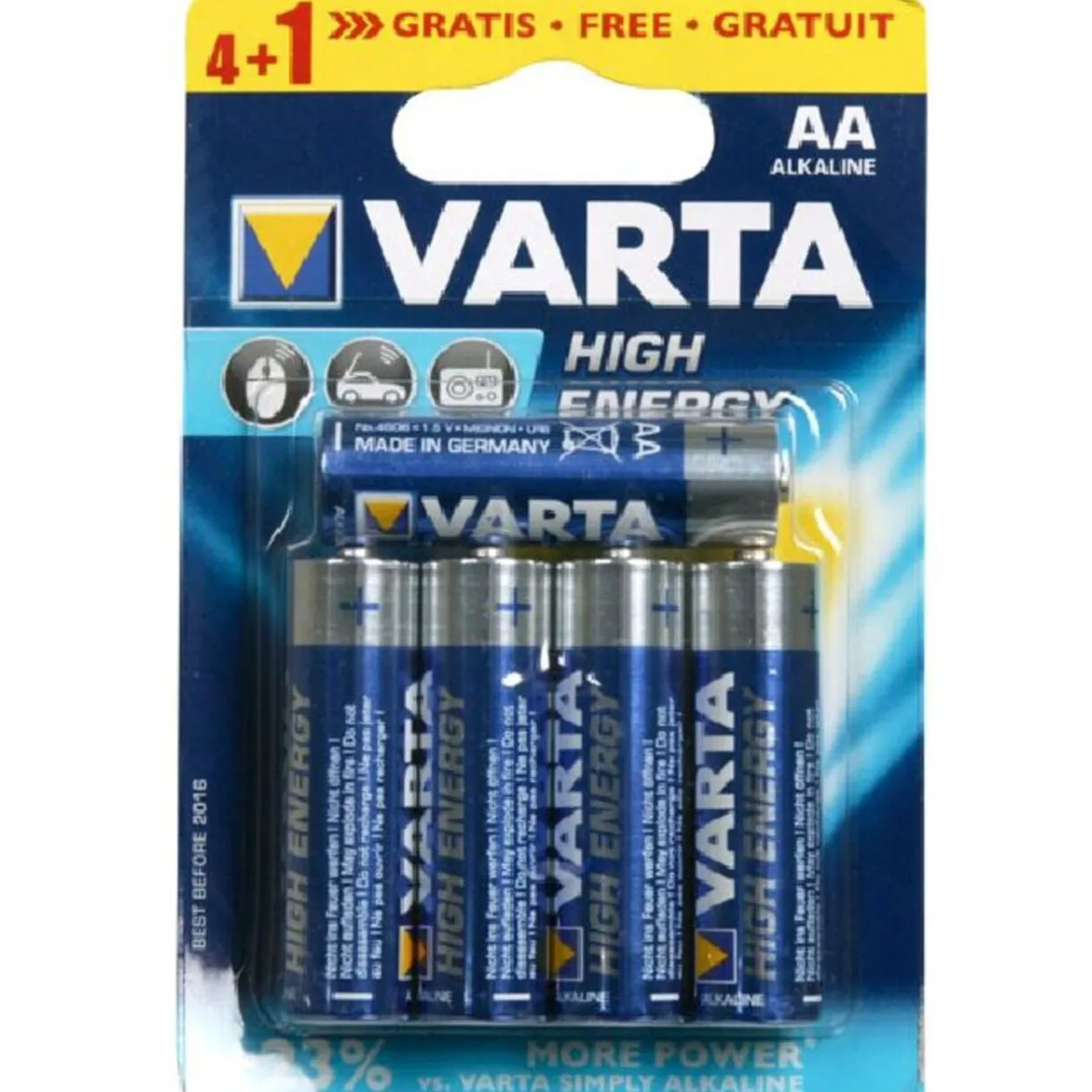 Hot Gifi Pile LR06 Varta x5