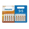 Discount Gifi Pile Philips LongLife AA/LR06 x 10