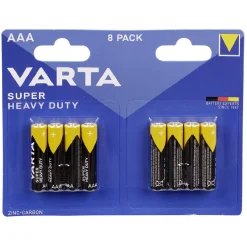 Clearance Gifi Pile Varta LR03 type AAA x8