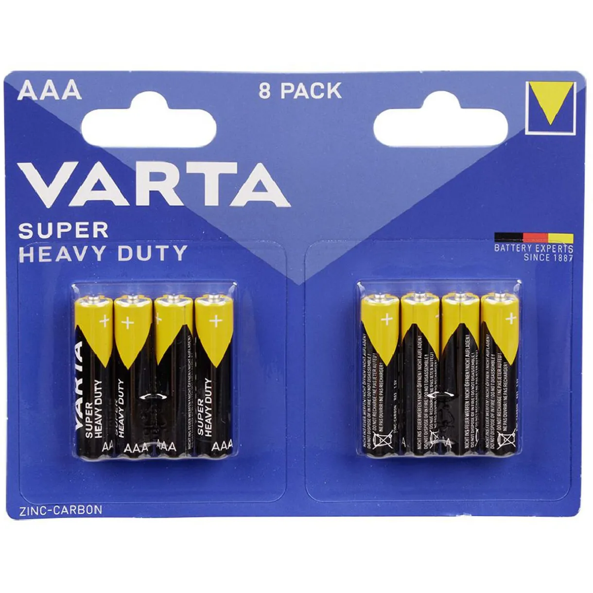 Clearance Gifi Pile Varta LR03 type AAA x8