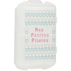 Hot Gifi Pilulier avec décor plastique