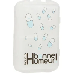 Hot Gifi Pilulier avec décor plastique