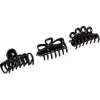 Discount Gifi Pince à cheveux crabe noir x3