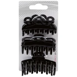 Discount Gifi Pince à cheveux crabe noir x3