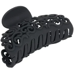 Sale Gifi Pince à cheveux en plastique noir mat