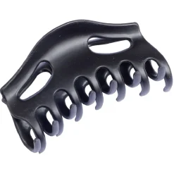 Gifi Pince à cheveux noir mat 7 dents L9cm