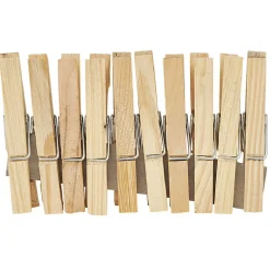 Entretien Du Linge|Gifi Pince à linge en bois x100