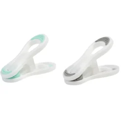 Entretien Du Linge|Gifi Pince à linge multiusage blanche design multicolore x10