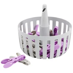 Entretien Du Linge|Gifi Pince à linge x30 avec panier