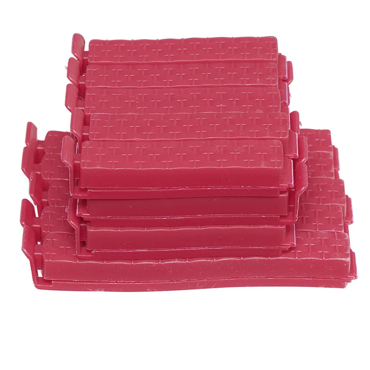 Pince à sachet rouge x20^Gifi Discount