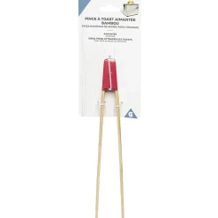 Pince à toast aimantée en bambou^Gifi Sale