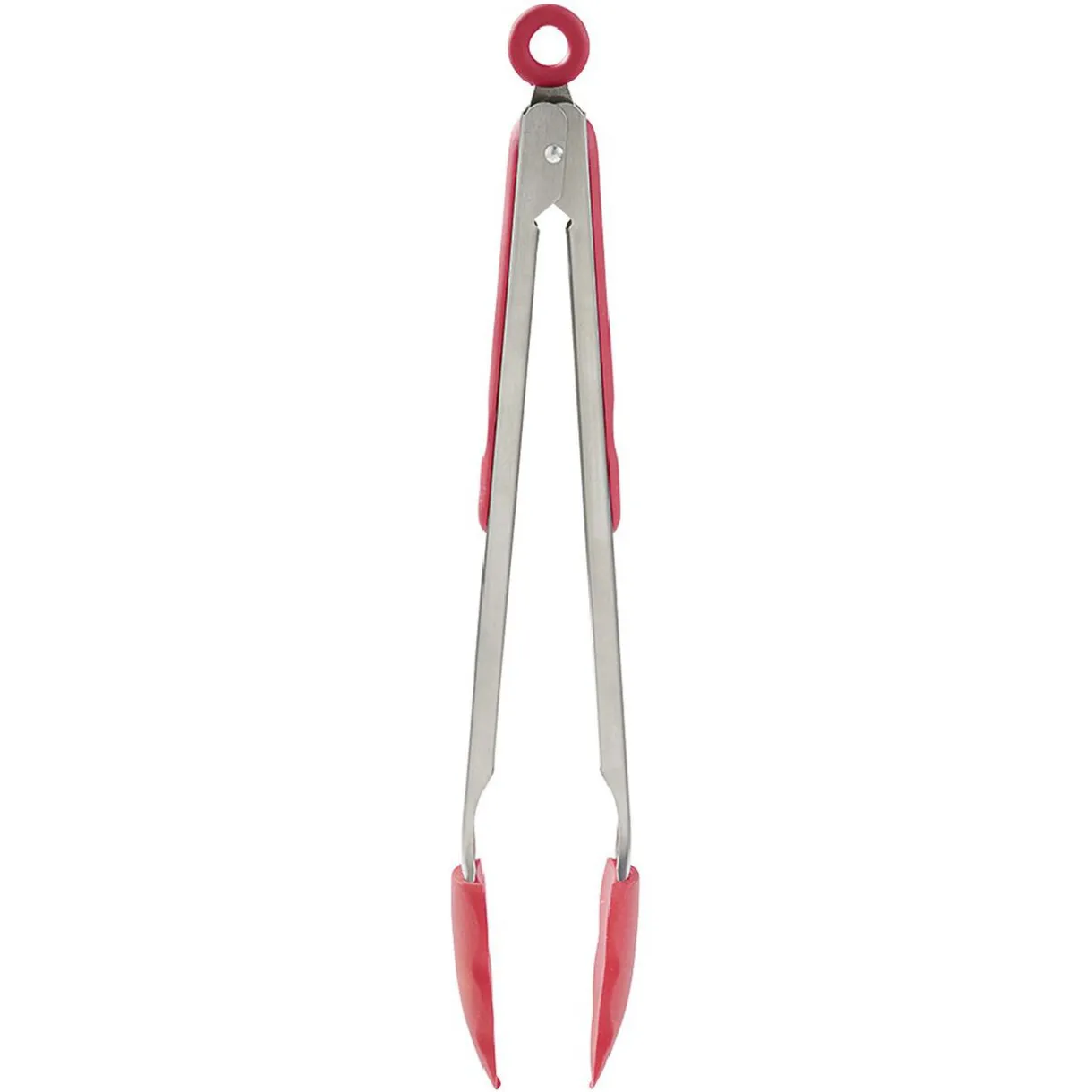 Pince à viande inox et silicone rouge^Gifi Sale