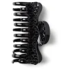 Discount Gifi Pince cheveux crabe noir brillant L9cm