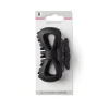 Discount Gifi Pince cheveux crabe noir mat noeud L9cm