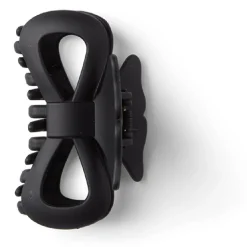 Discount Gifi Pince cheveux crabe noir mat noeud L9cm