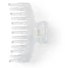 Outlet Gifi Pince cheveux crabe transparent mat L9cm