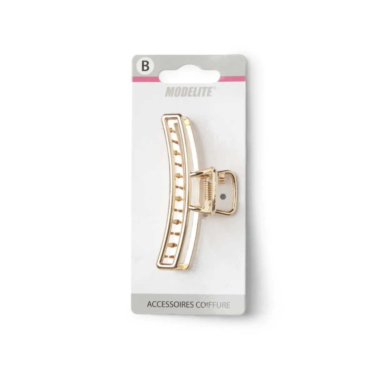 Clearance Gifi Pince cheveux doré brillant L8cm