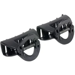 New Gifi Pince crabe en plastique ajouré noir x2