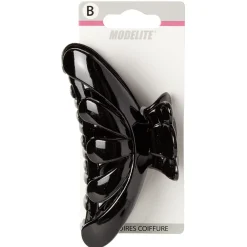 New Gifi Pince crocodile noir brillant L.12 cm