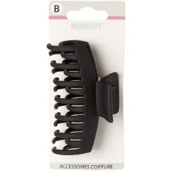 Hot Gifi Pince crocodile noir mat L.9 cm