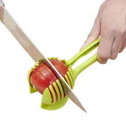 Pince découpe légumes plastique vert L18,5cm^Gifi Best