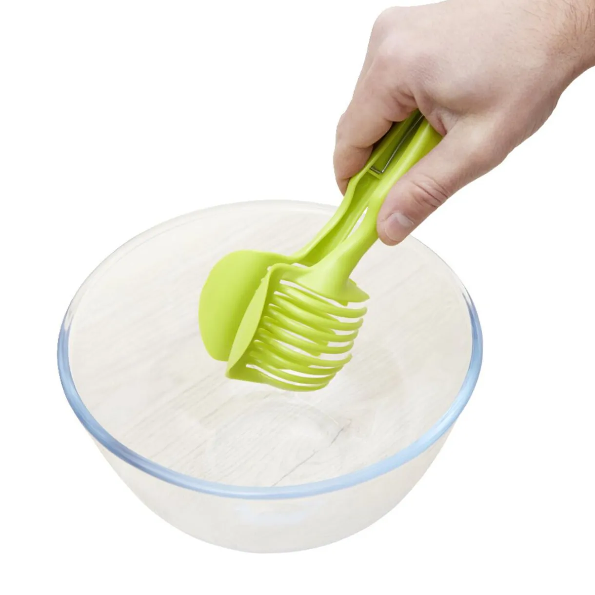 Pince découpe légumes plastique vert L18,5cm^Gifi Best