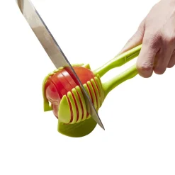Pince découpe légumes plastique vert L18,5cm^Gifi Best