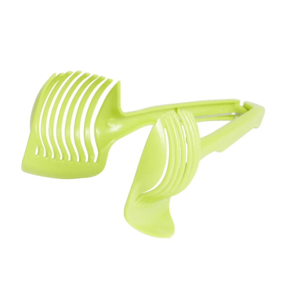 Pince découpe légumes plastique vert L18,5cm^Gifi Best