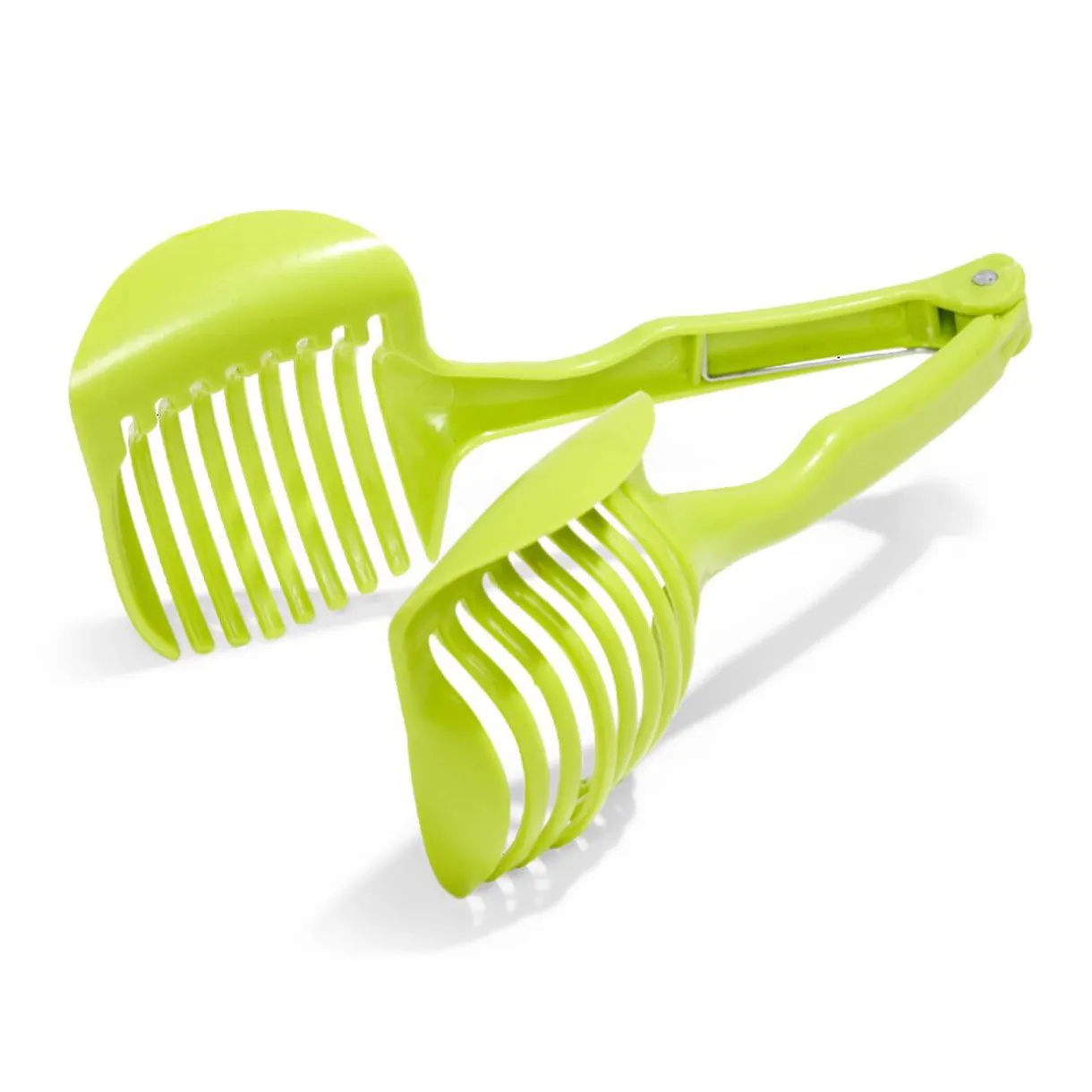 Pince découpe légumes plastique vert L18,5cm^Gifi Best