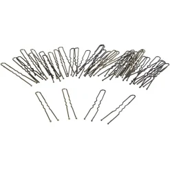 Gifi Épingle à chignon métal noir et brun x40