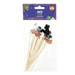 Pique Halloween en bambou x20^Gifi Best