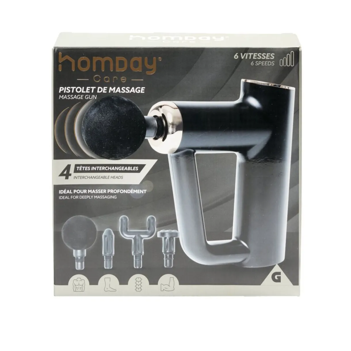 Outlet Gifi Pistolet de massage