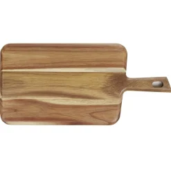 Planche à découper avec manche en acacia^Gifi Discount