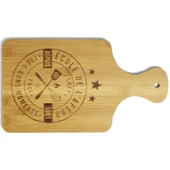 Planche à découper bambou École de l'apéro 33x18,5cm^Gifi New