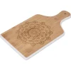 Planche à découper bambou décor rosace^Gifi Outlet