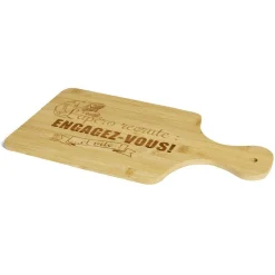Planche à découper bambou Engagez-vous ! 33x18,5cm^Gifi Sale