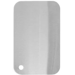 Planche à découper en inox 15x24cm^Gifi Discount