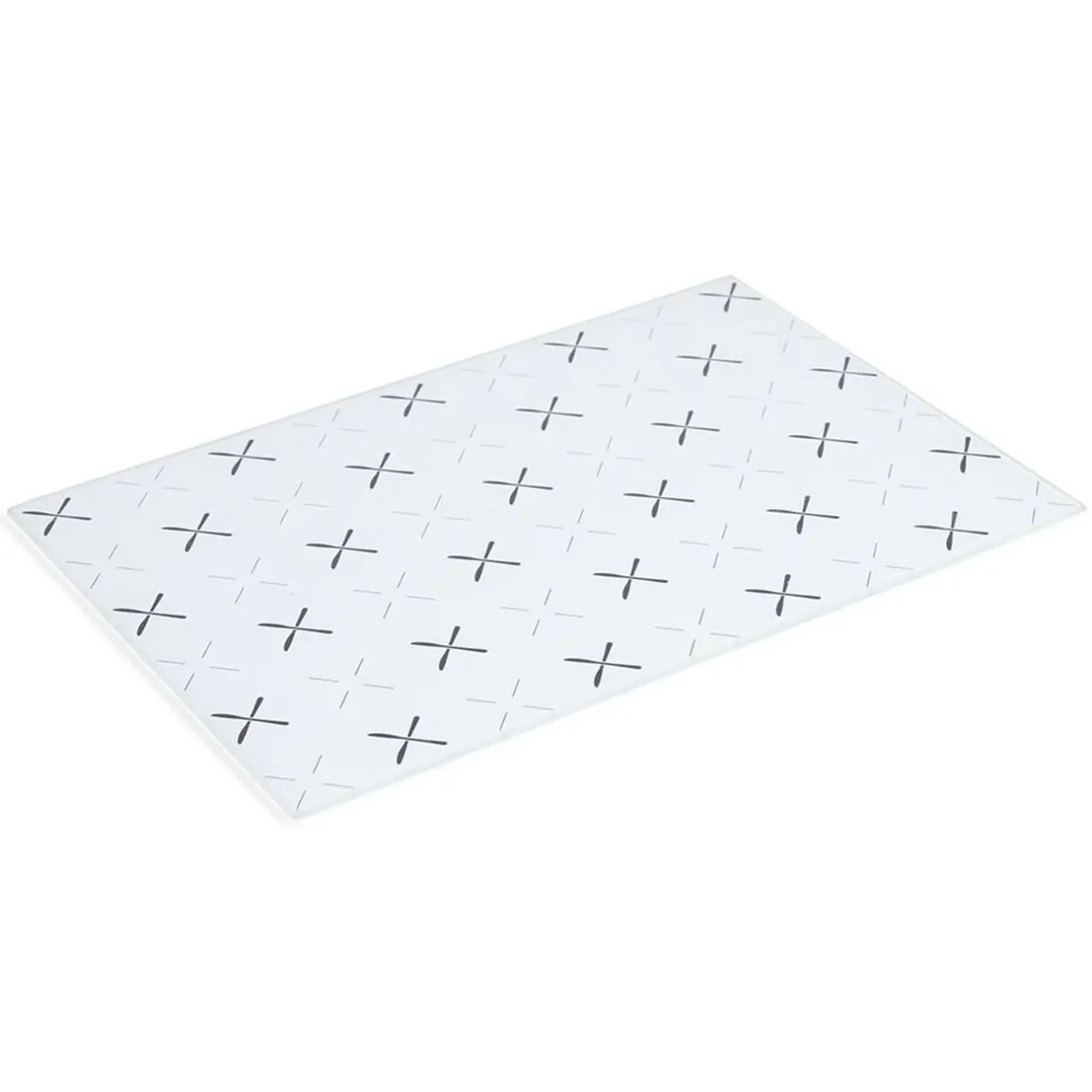 Planche à découper en verre design Bon appétit - 30x20cm^Gifi Online