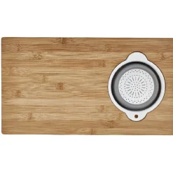 Planche à découper et mini passoire intégrée amovible^Gifi Discount