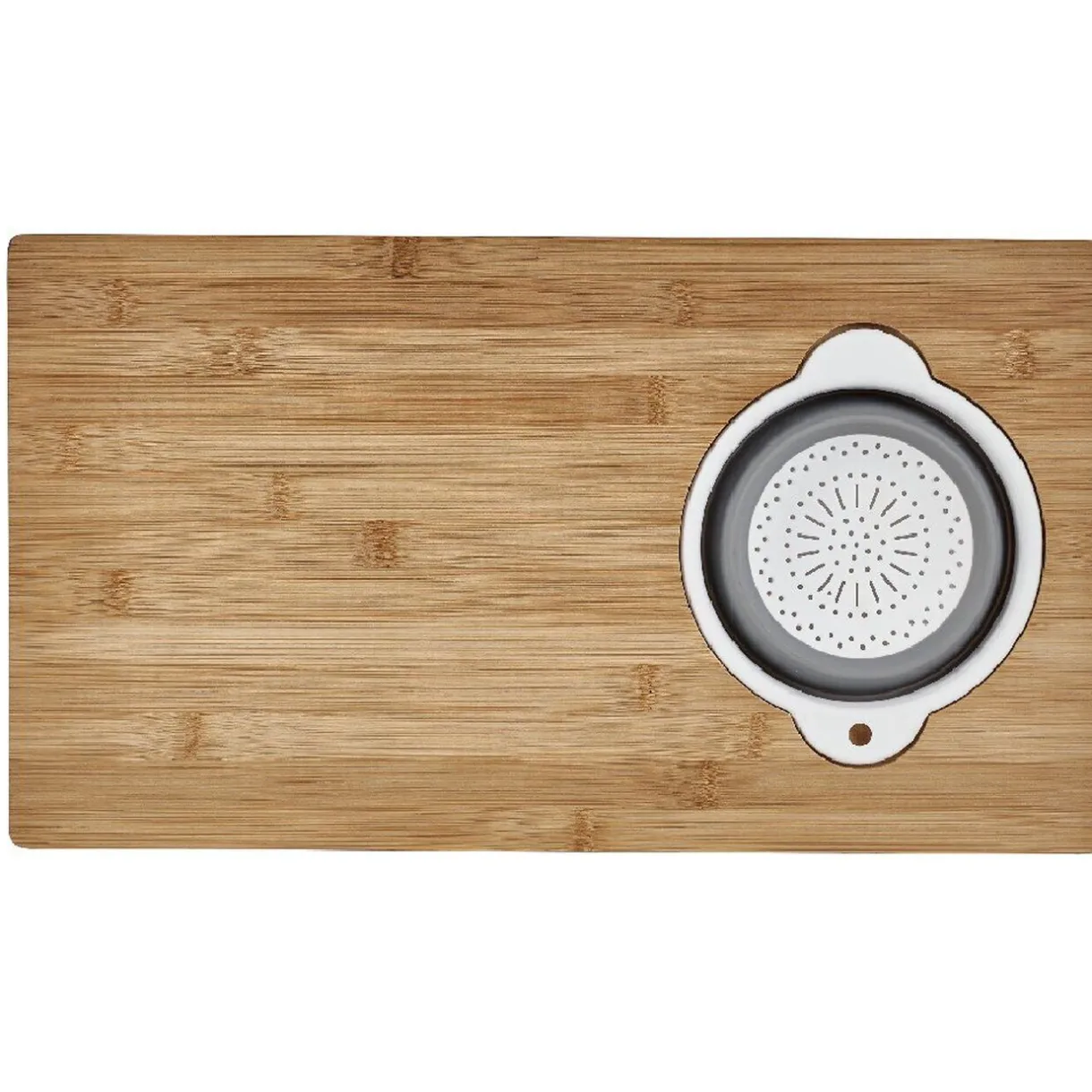 Planche à découper et mini passoire intégrée amovible^Gifi Discount