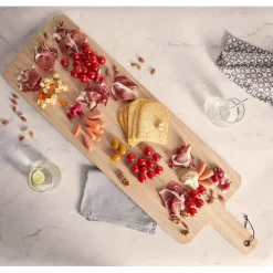 Planche à servir XXL en bois L.100 cm^Gifi Outlet