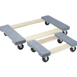 Gifi Planche de déménagement à roulettes x2