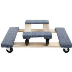 Gifi Planche de déménagement à roulettes x2