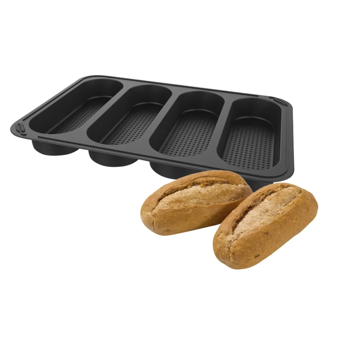 Plaque demi baguette x4 en silicone 29x21xH3cm^Gifi Online
