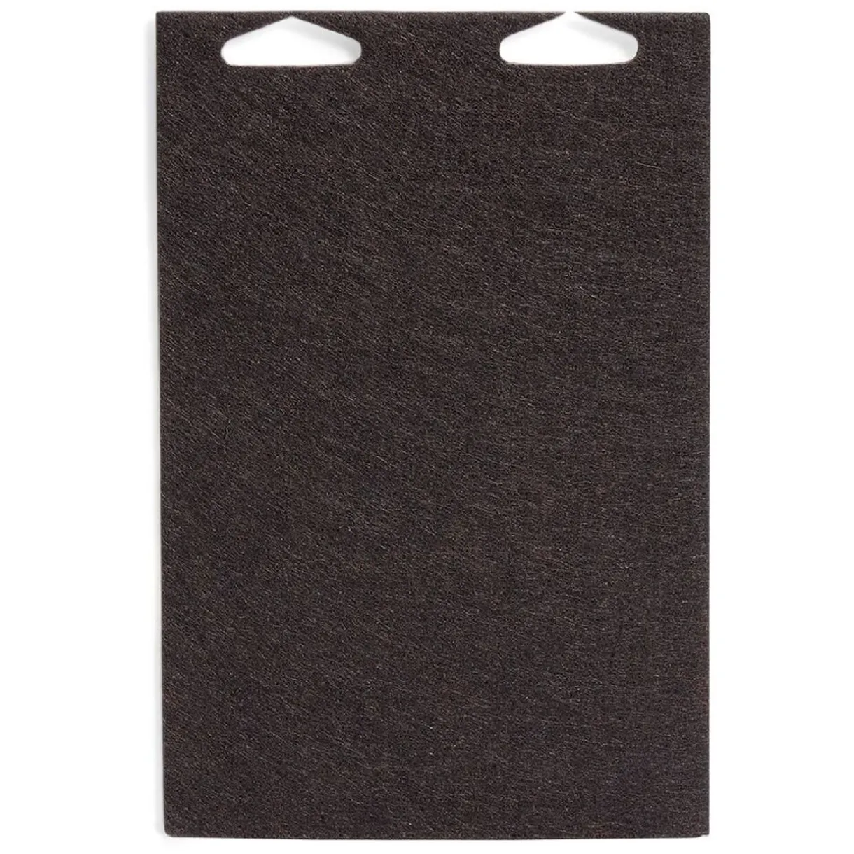 Gifi Plaque en feutre adhésif marron 150x230 mm