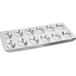 Plaque pour 12 madeleines en métal^Gifi Clearance
