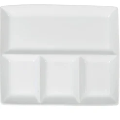 Plat à 4 compartiments blanc^Gifi Online