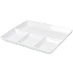 Plat à 4 compartiments blanc^Gifi Online