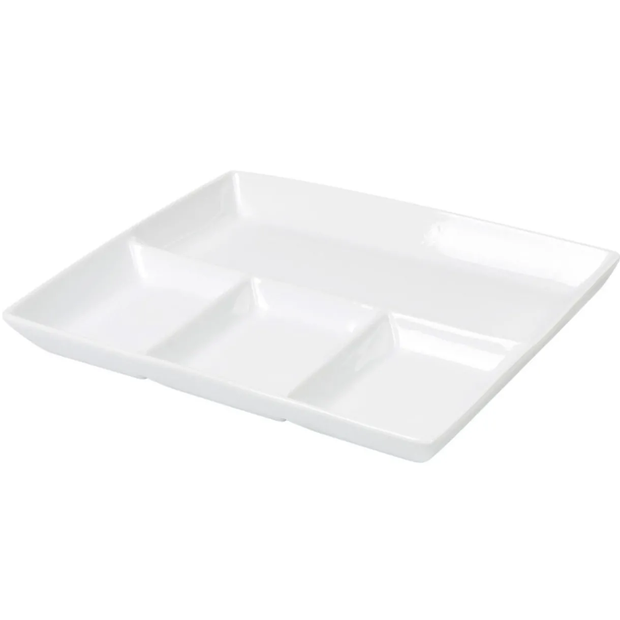 Plat à 4 compartiments blanc^Gifi Online